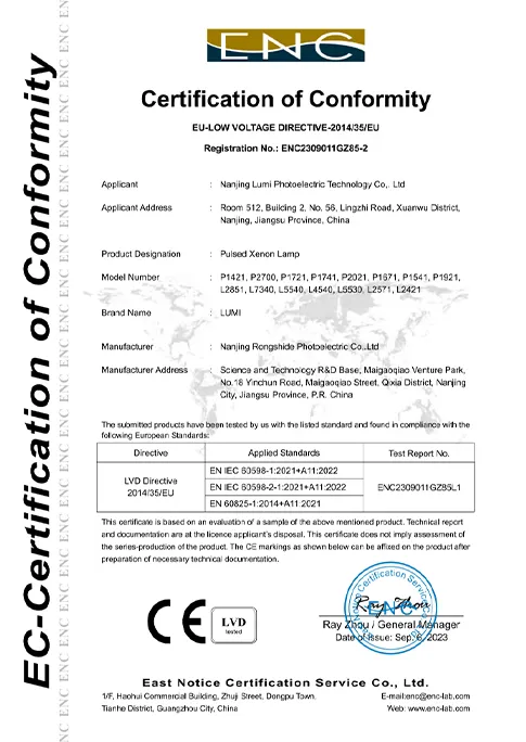 EU Low Voltage Directive